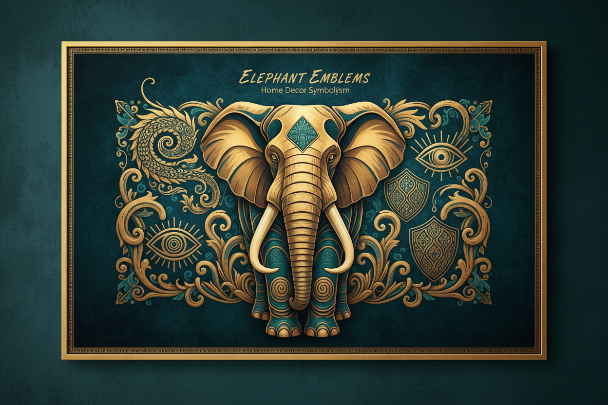 La symbolique de l’éléphant en décoration : chance, sagesse et protection