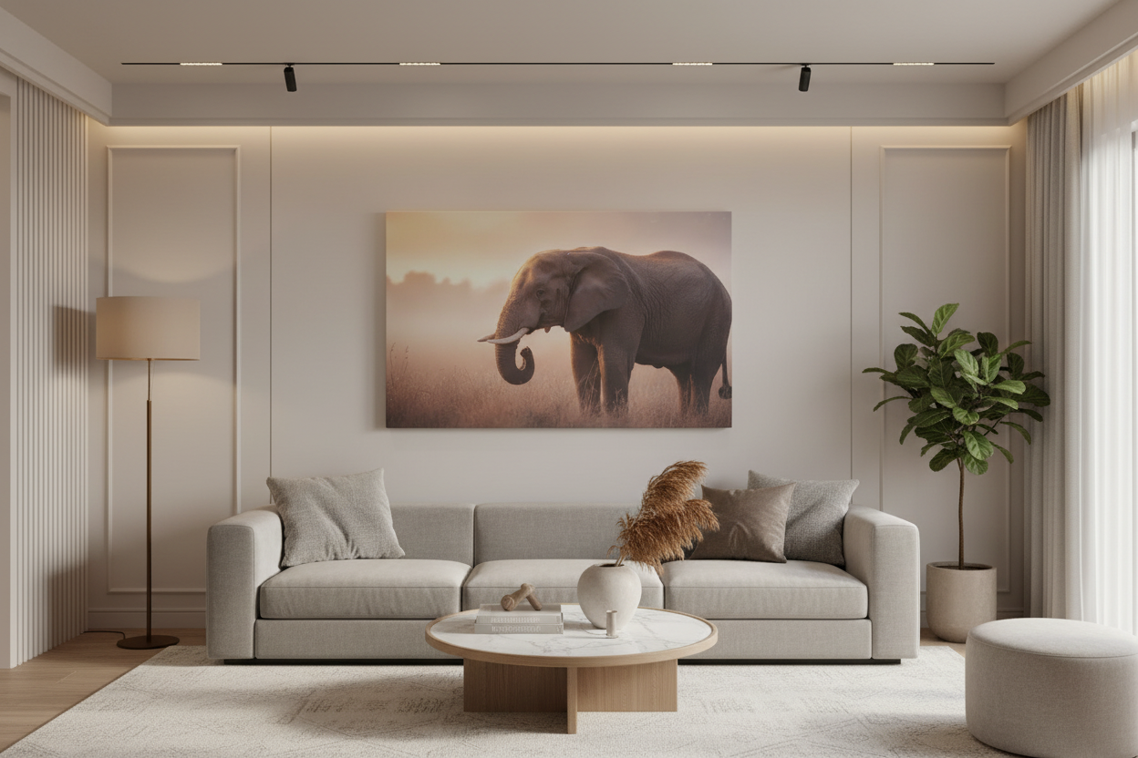 Comment choisir le tableau éléphant parfait pour votre décoration murale
