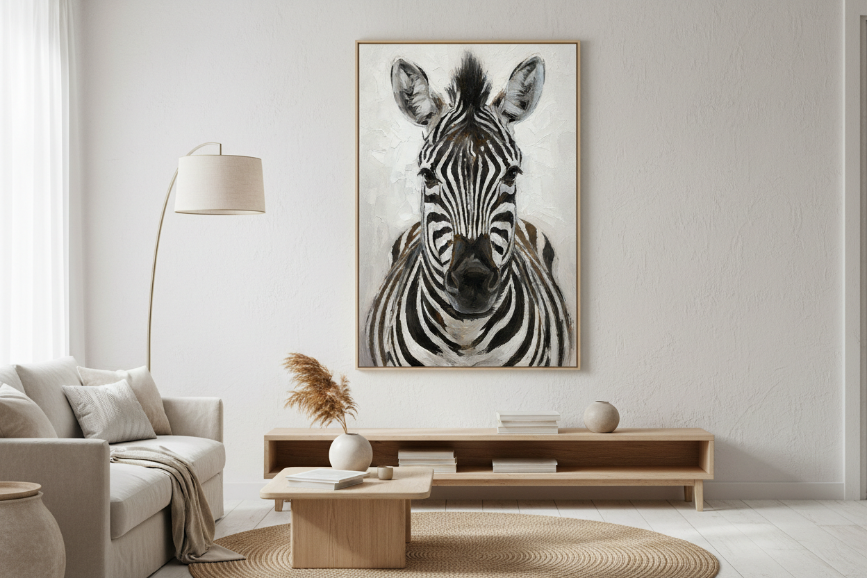 Pourquoi le tableau zèbre est devenu un incontournable de la décoration moderne