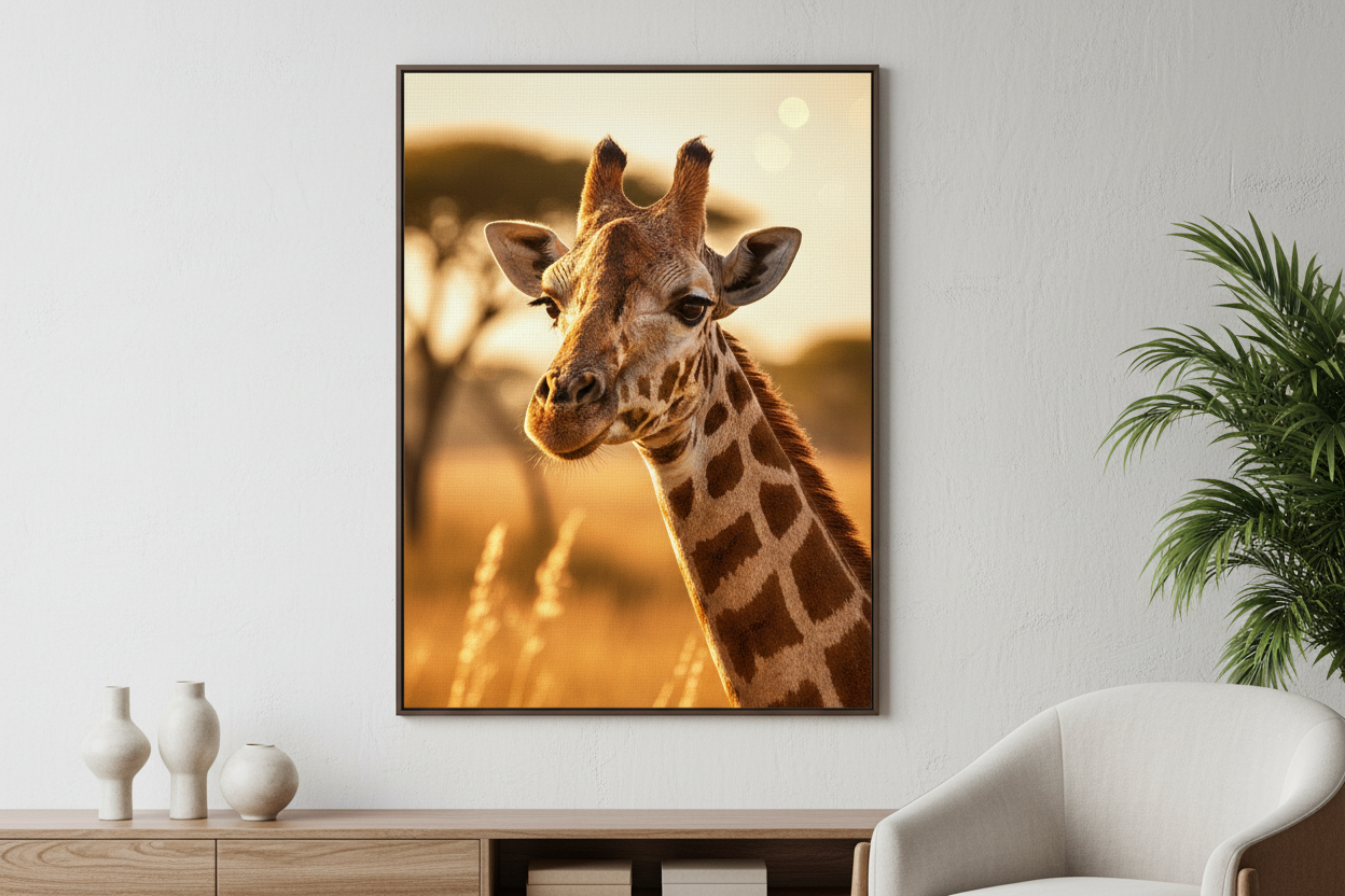 Tableau girafe : 15 idées déco pour sublimer votre intérieur