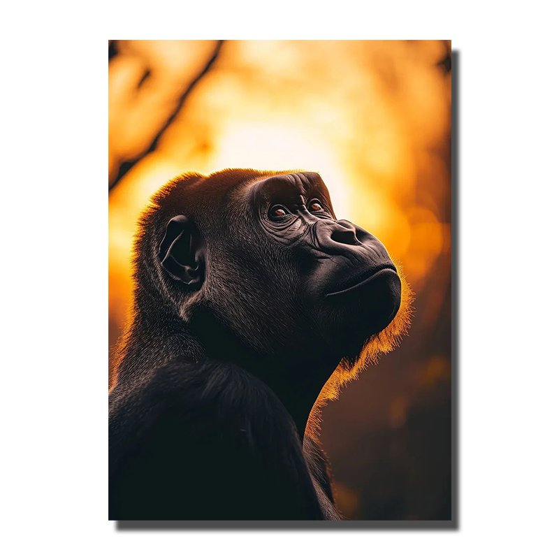 toile singe couleur