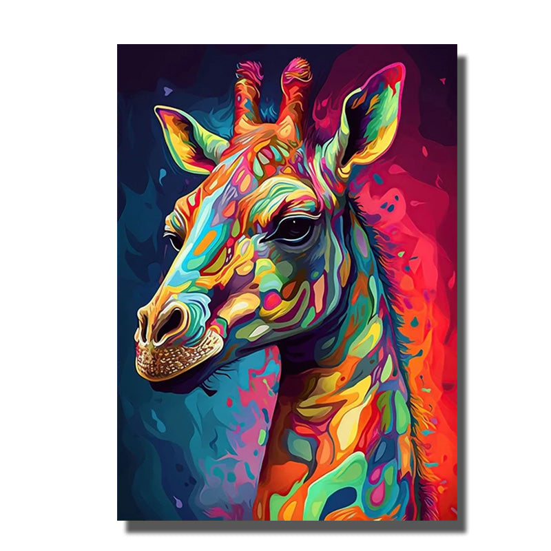 girafe pop tableau