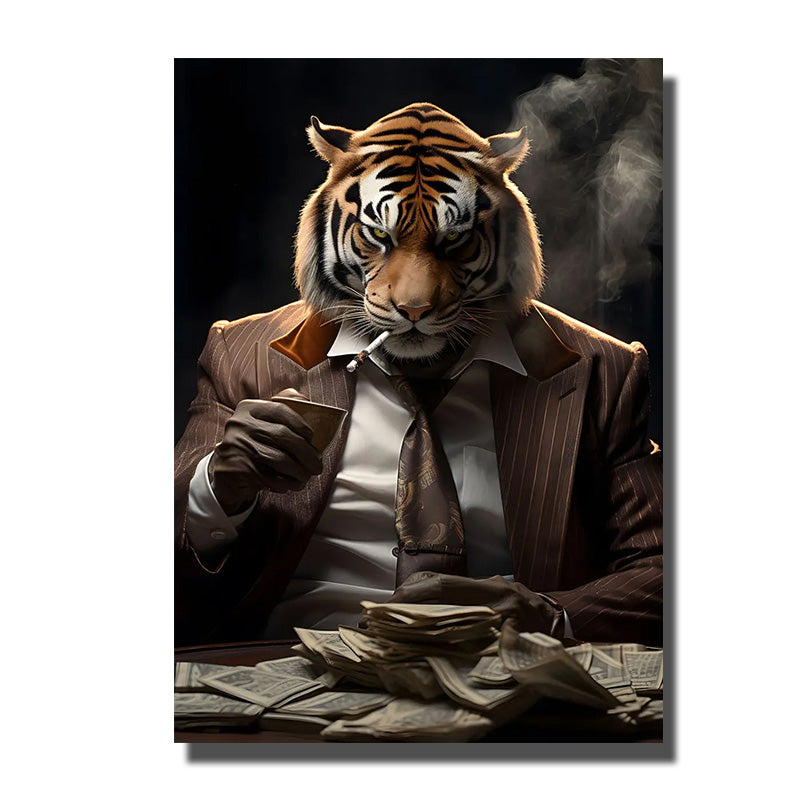 tigre toile