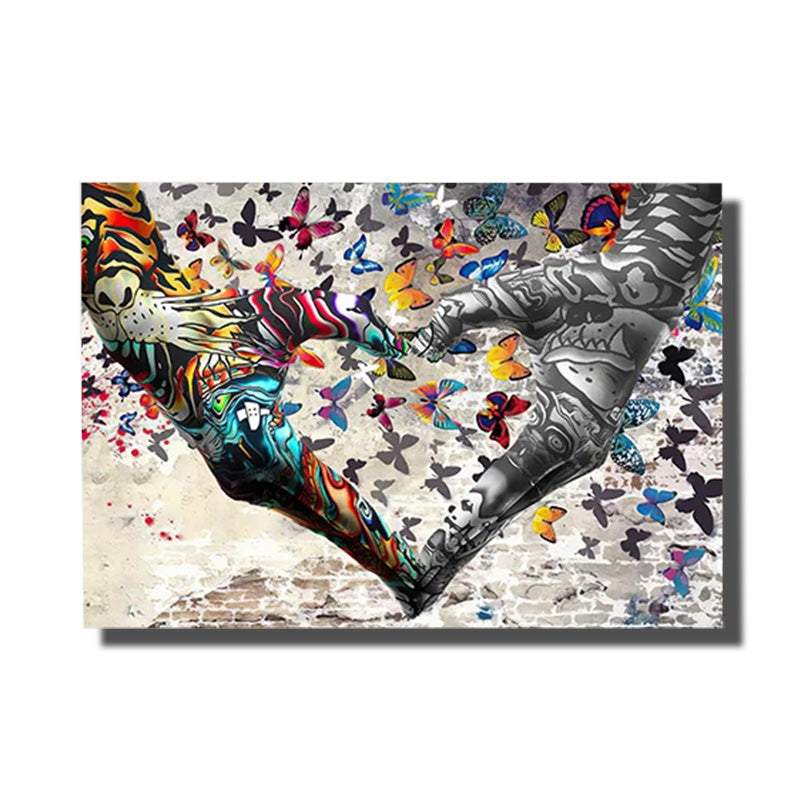 tableau coeur papillon