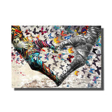 tableau coeur papillon