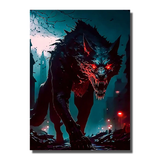 tableau loup garou