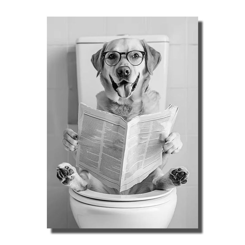 cadre avec chien