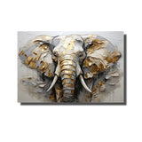 toile éléphant