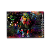 tableau street art lion