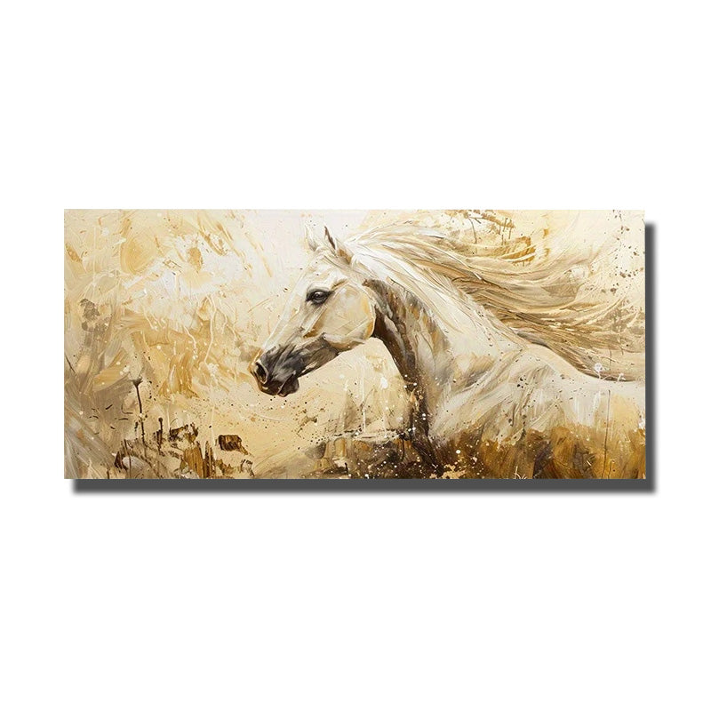 peinture tableau cheval