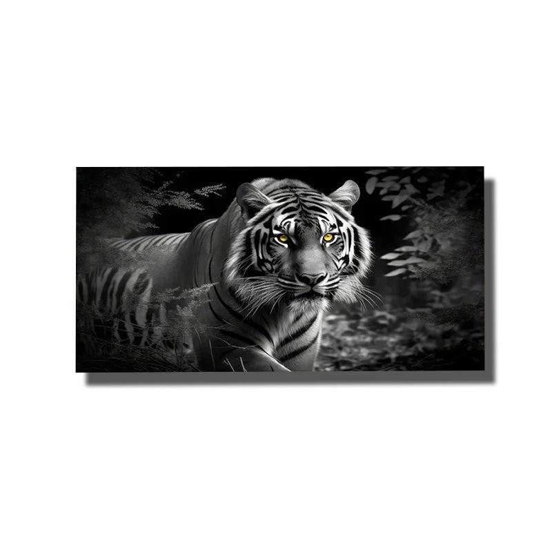 tigre blanc tableau