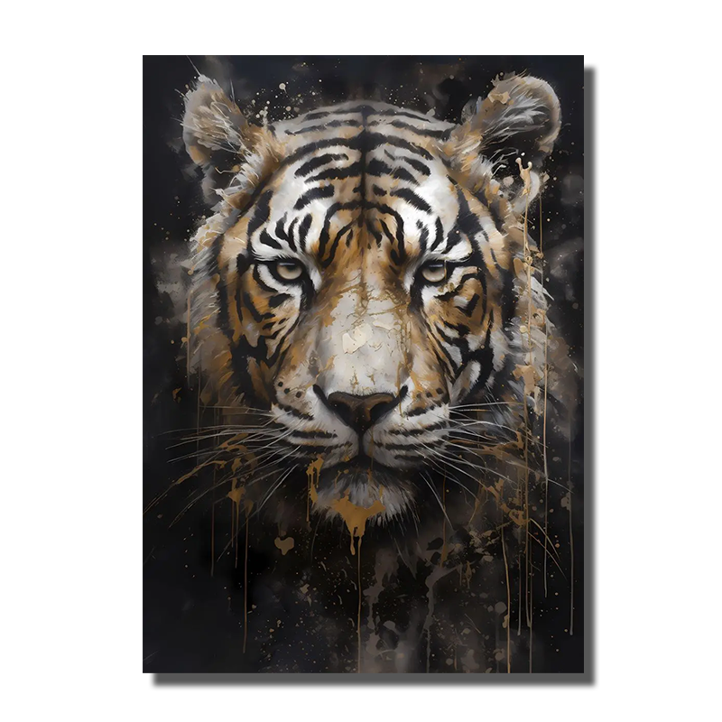 grand tableau tigre