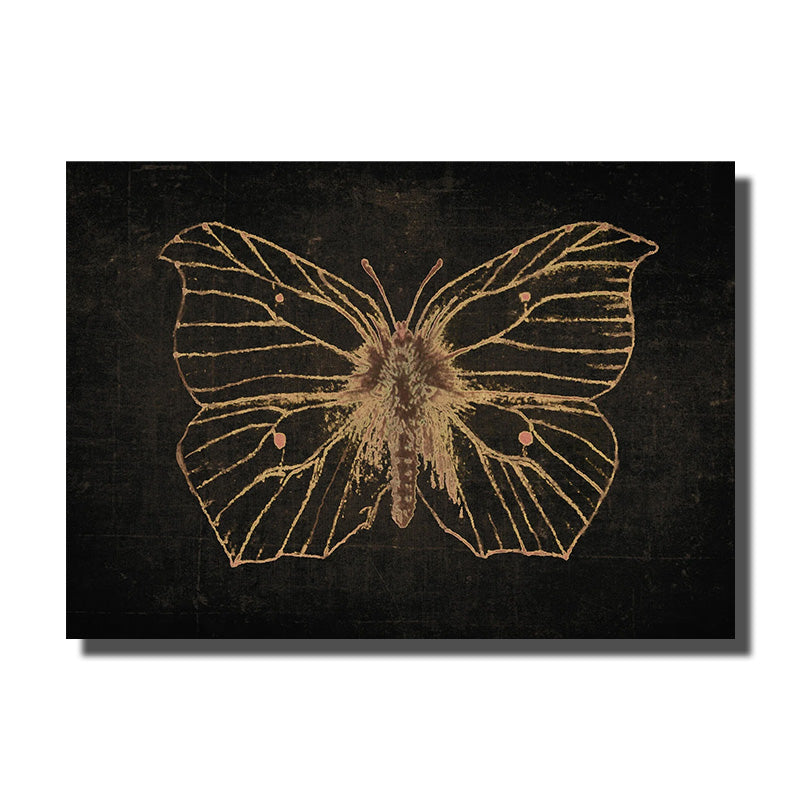 cadre avec papillon