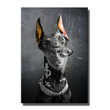 cadre portrait chien