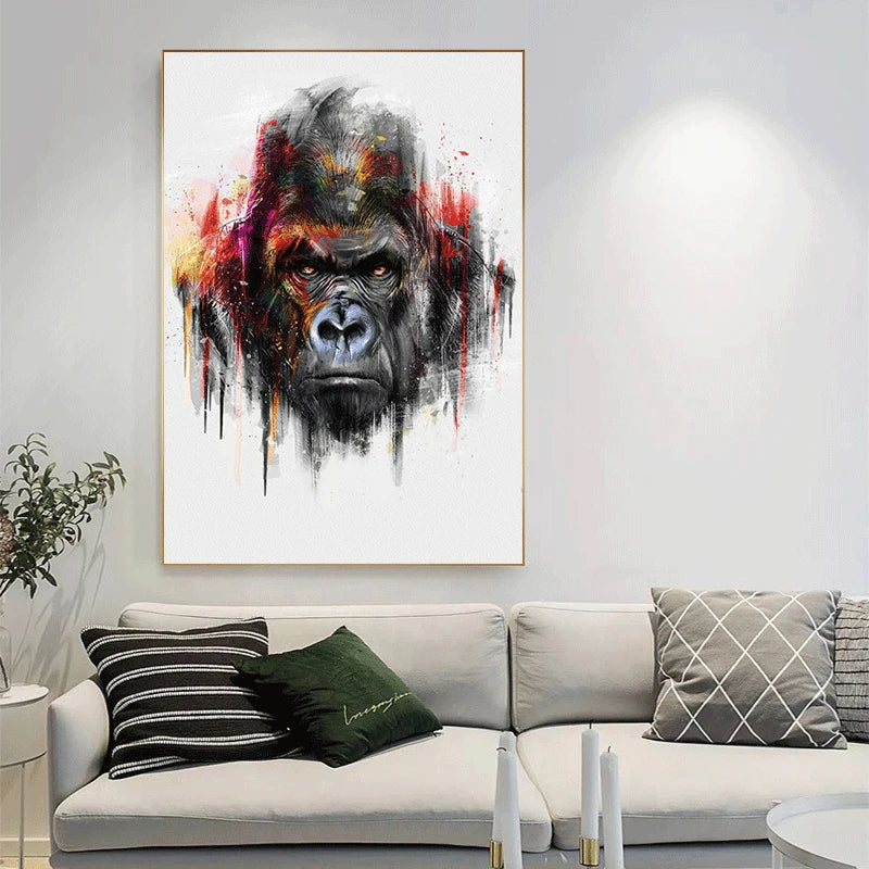 tableau gorille