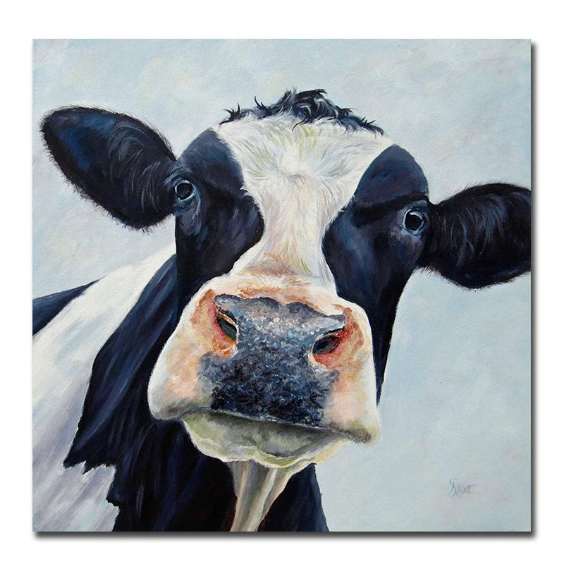 cadre tête de vache