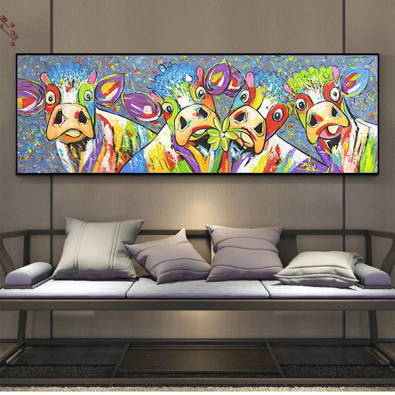 tableau vache