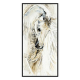 tableau peinture sur toile cheval