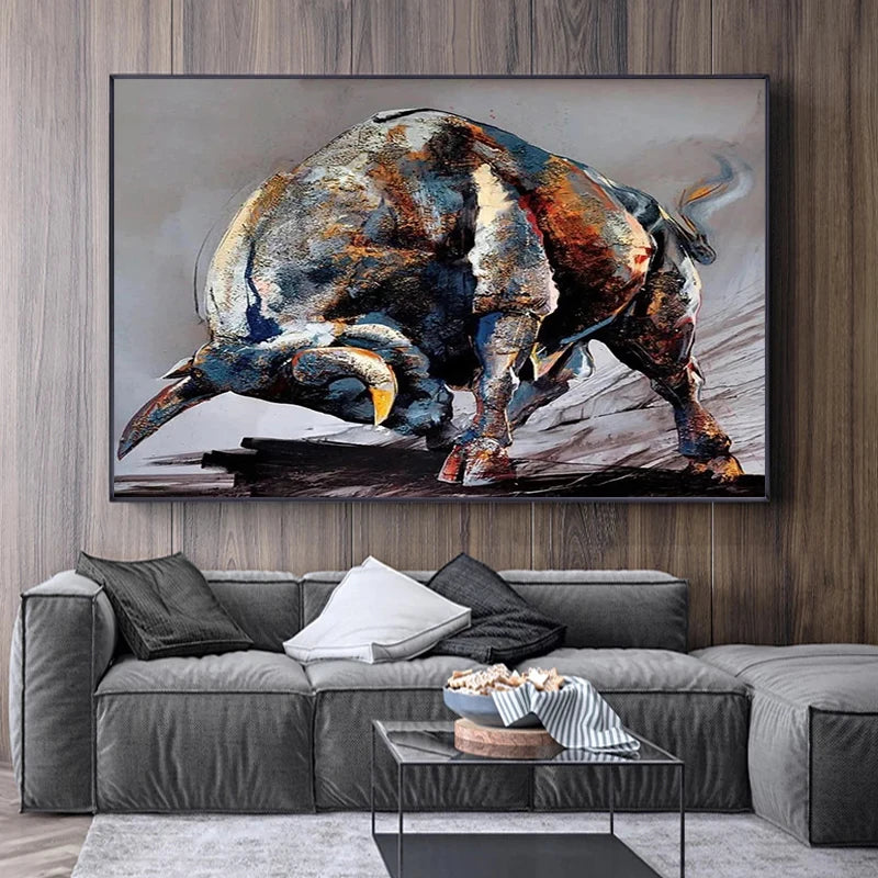 toile taureau