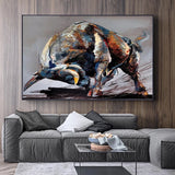 toile taureau