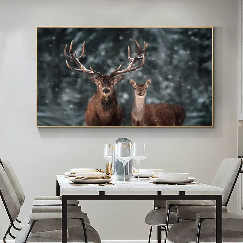 tableau cerf