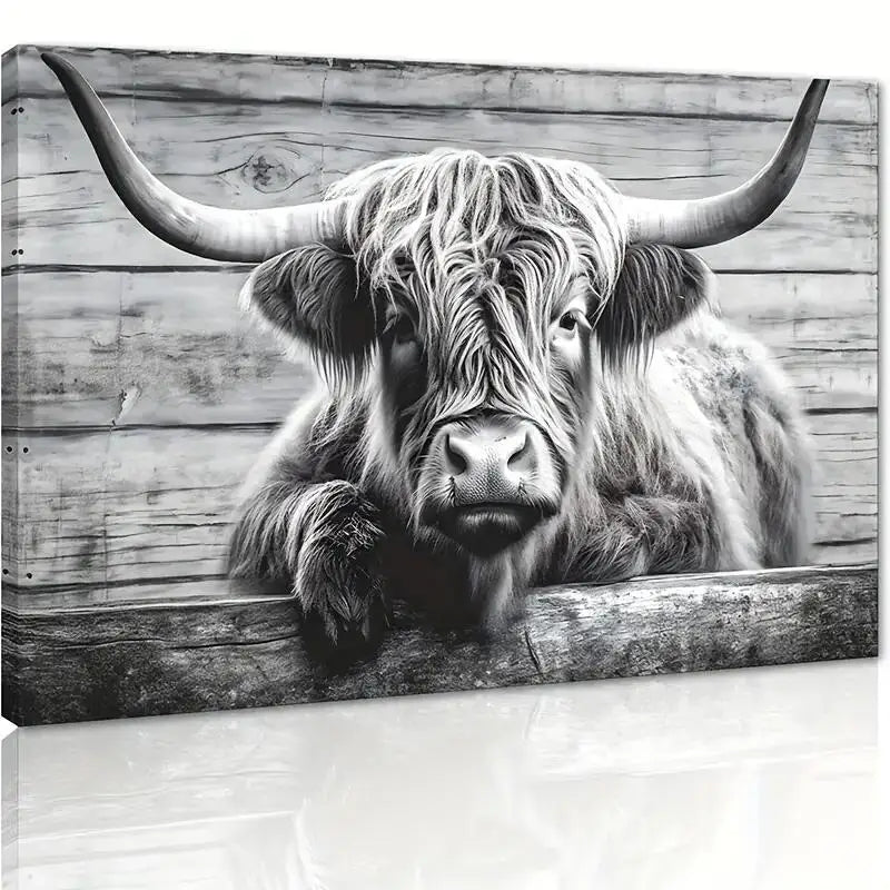 cadre photo vache