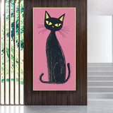 cadre avec chat