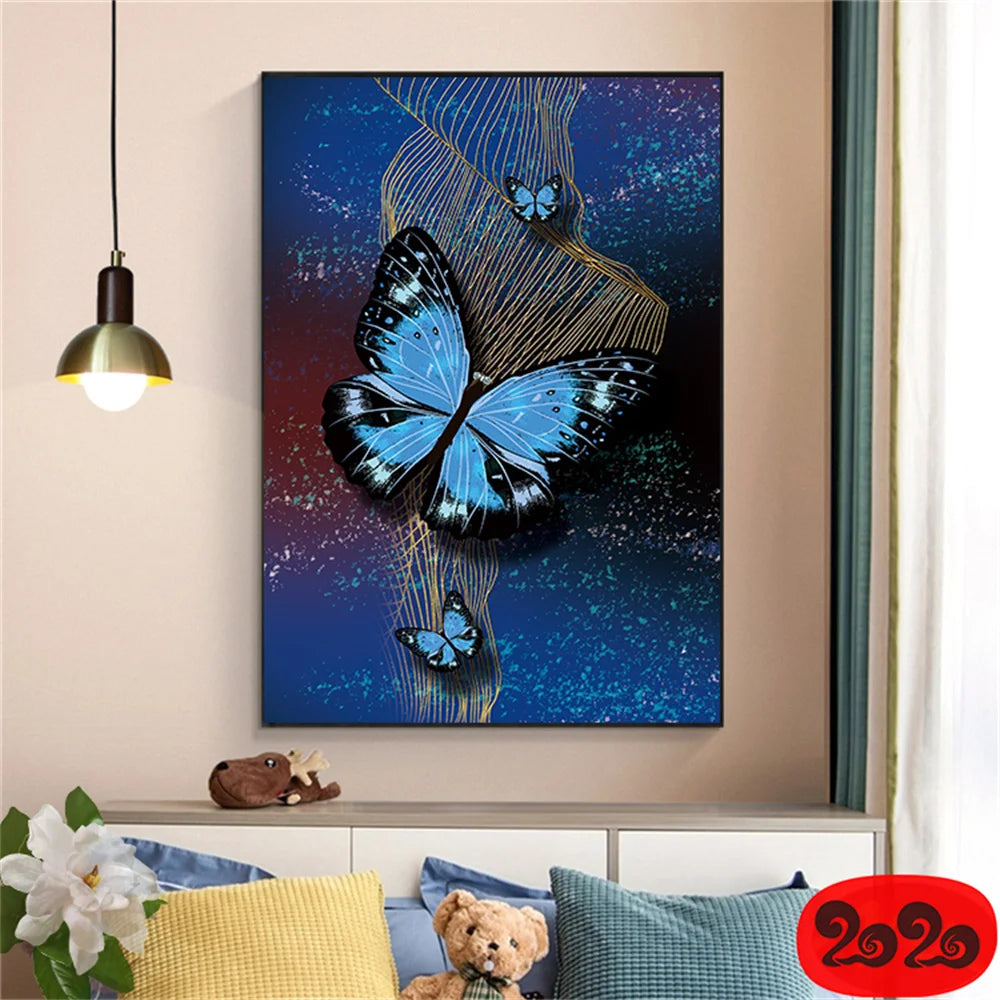 tableau en aile de papillon