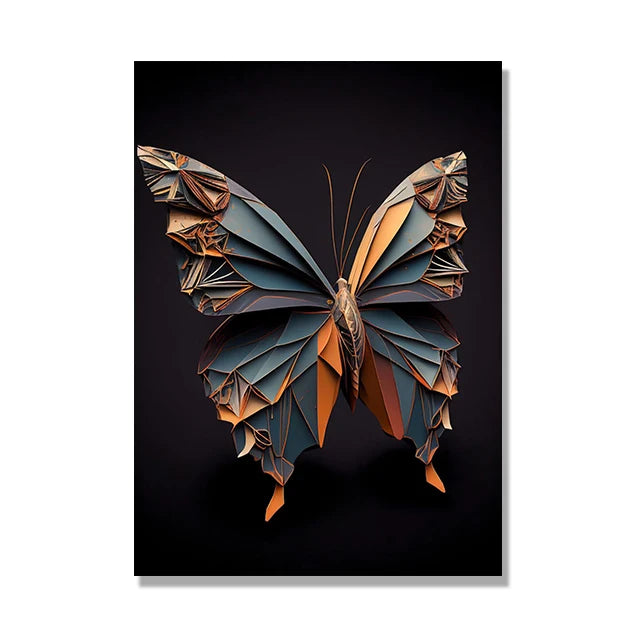 tableau papillon origami