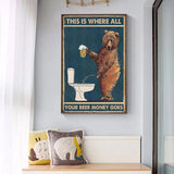 toile ours