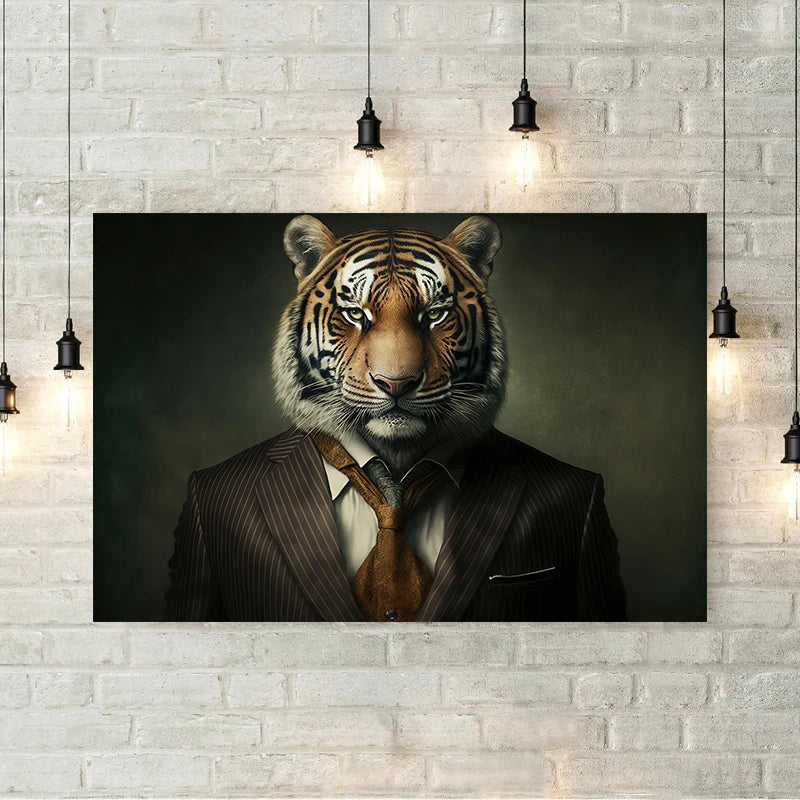 art mural tigre