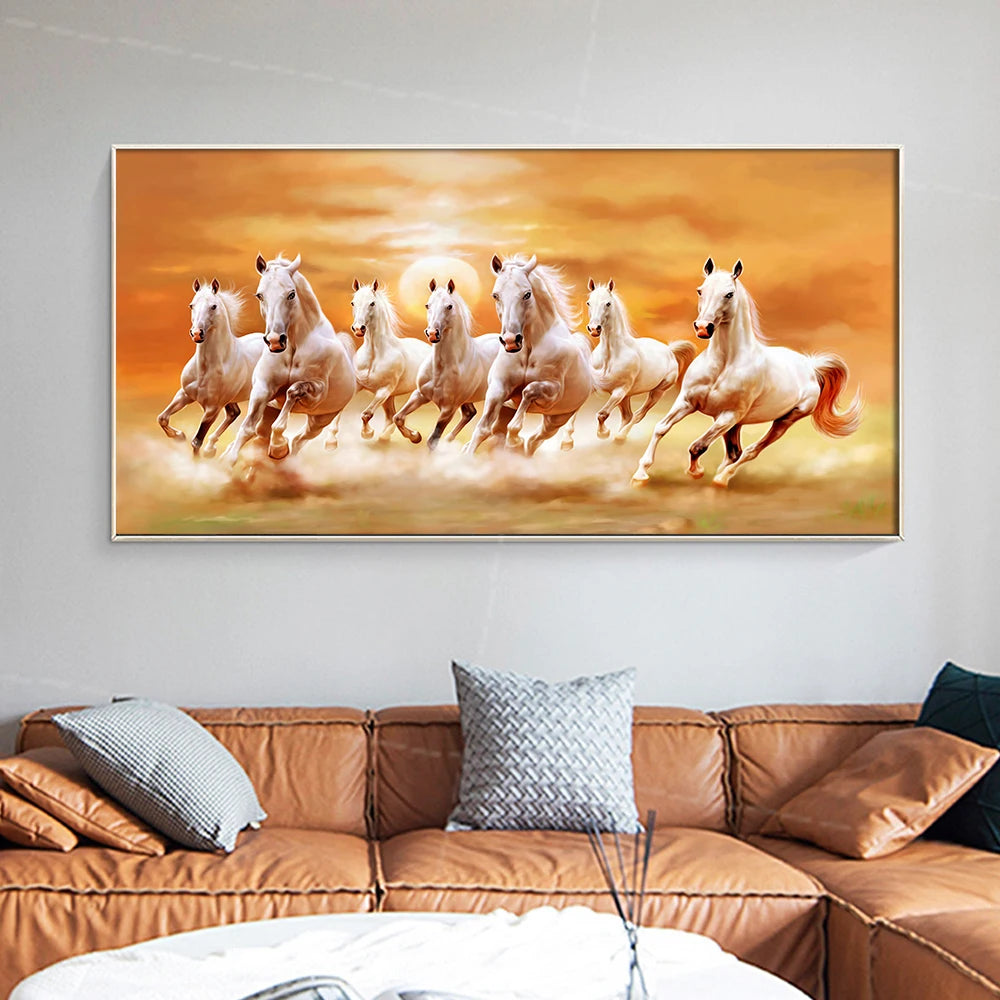 tableau chevaux