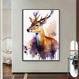 tableau cerf
