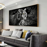 tigre blanc tableau