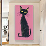 cadre avec chat