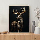 oeuvre d'art cerf