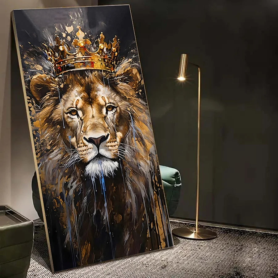 tableau du roi lion