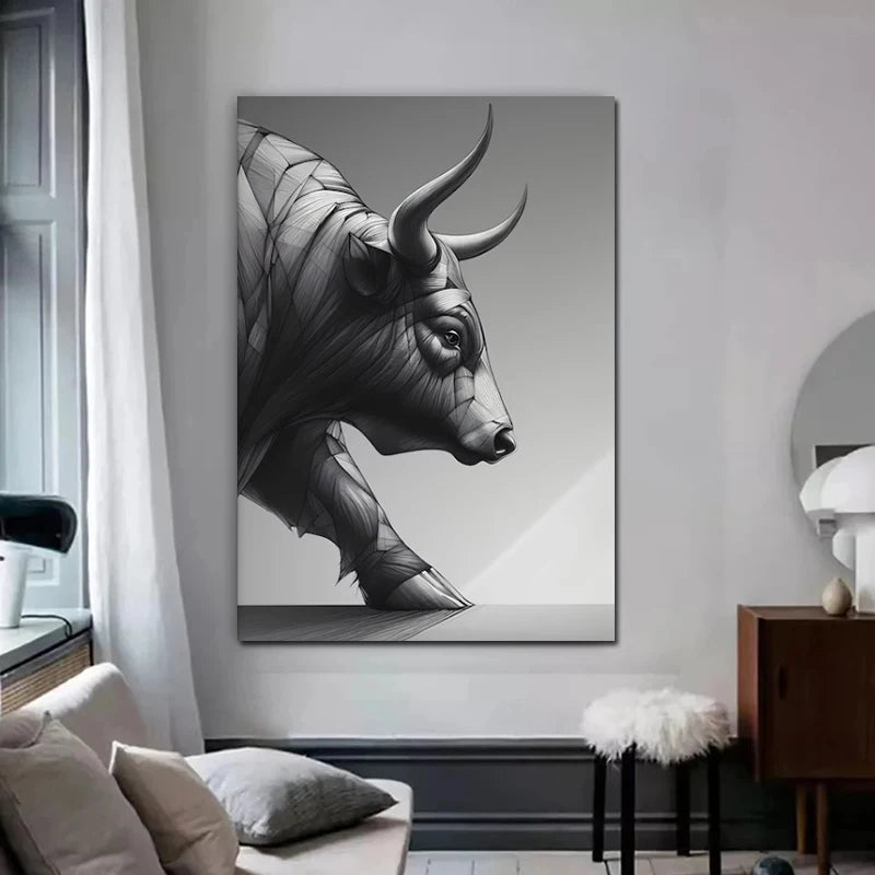 toile taureau