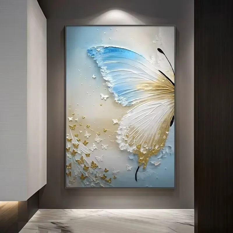 tableau décoratif papillon en relief