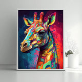 girafe tableau