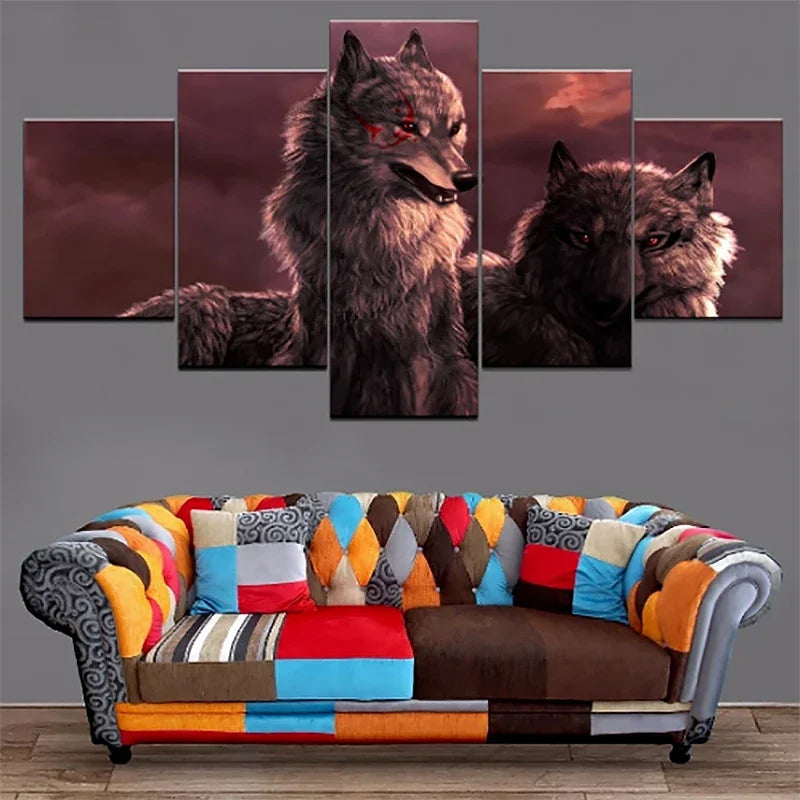 tableau loup