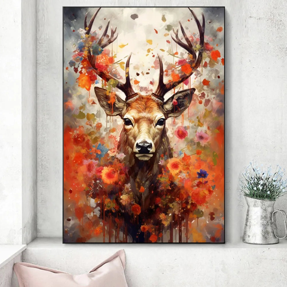 tableau cerf