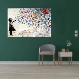 tableau décoratif papillons