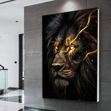 tableau lion xxl