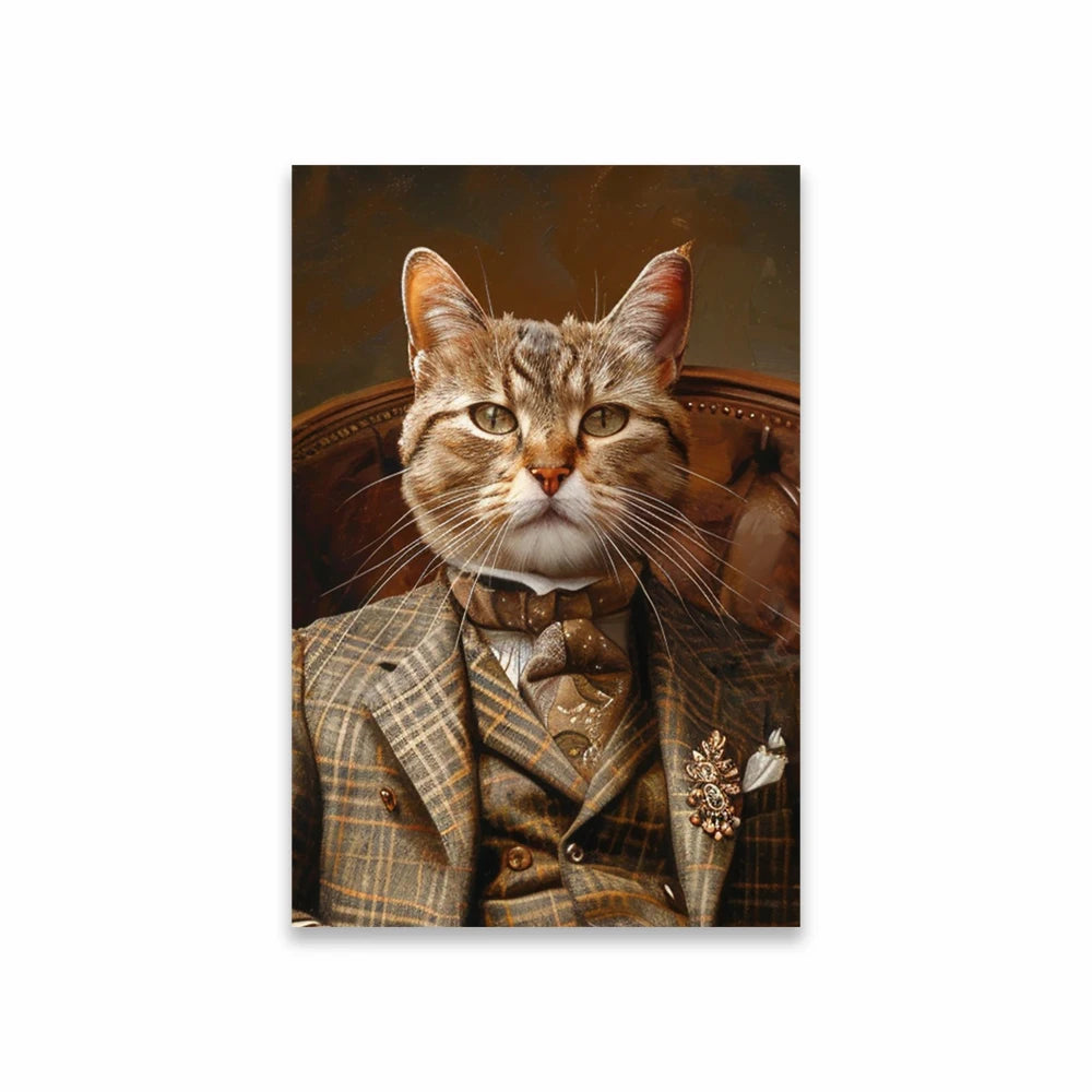 tableau photo chat