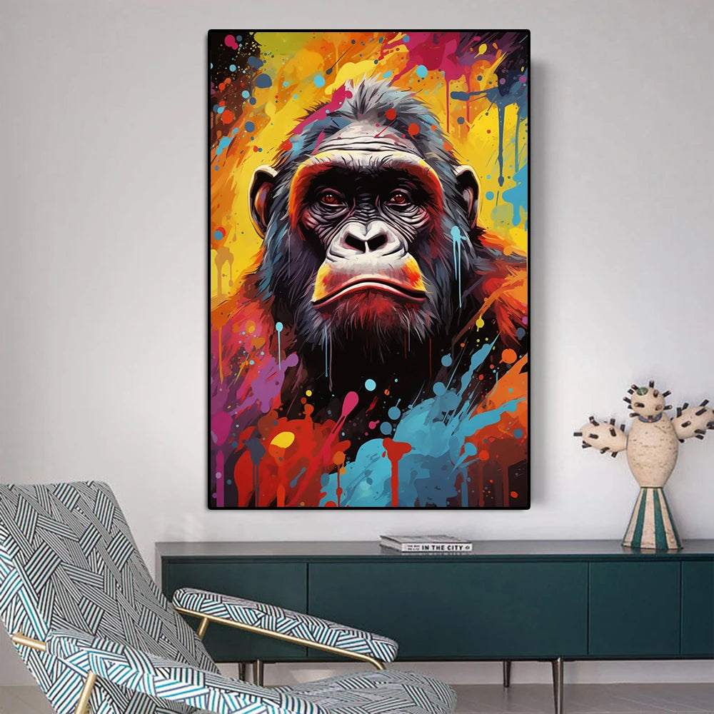tableau singe