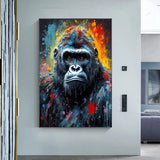tableau pop art gorille