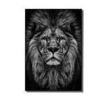 grand tableau lion