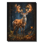 cadre deco cerf