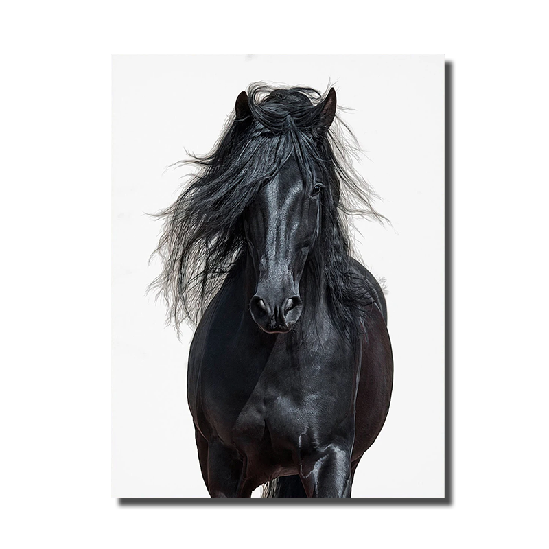 tableau cheval ancien